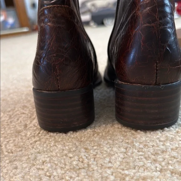 Brown Leather Riding Boots - Picture 2 of 9